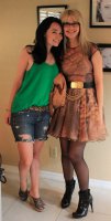 Kathryn with Kristen Ruhlin on_set_20120927_009