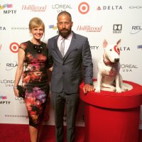 Who's the dog? Oi, I meant the one on the right! night_before_oscars_2015_001