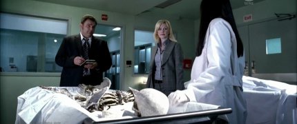 And the verdict? - In my considered expert opinion he's... - What? - He's dead Cold_Case_S03E05_lilly_074