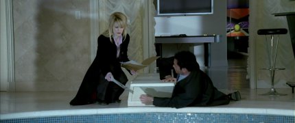 The building survey says there's a pool, any sign of it under there? Cold_Case_S04E13_lilly_016