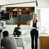 See, this one is in colour, apart from Kathryn's outfit and the walls... and the chairs.. Colony_S01E04_on_set_003