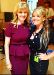 Kathryn with Melissa Rutland on_set_001
